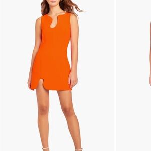 Amanda uprichard orange dress